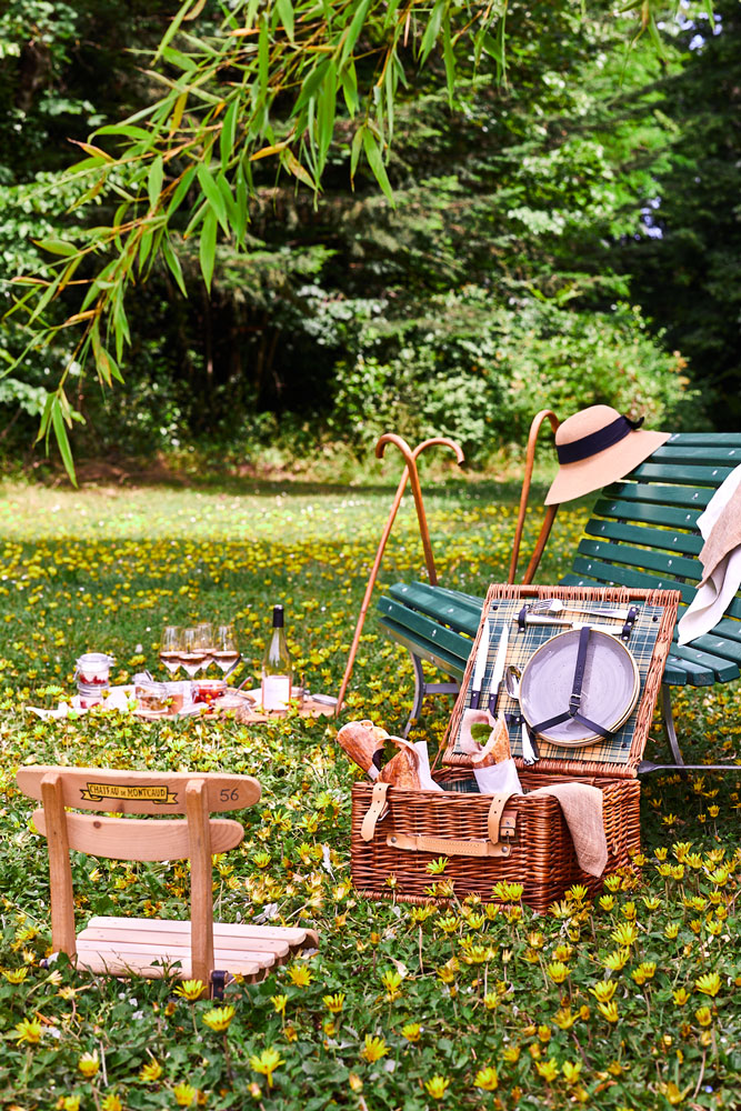 Pique-nique au Chateau de Montcaud