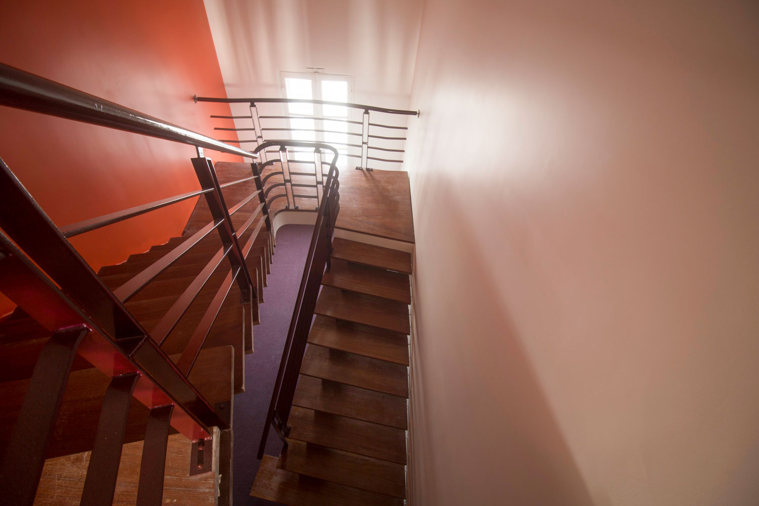 Appartement, Jeu de Paume, Escalier vu d'en haut