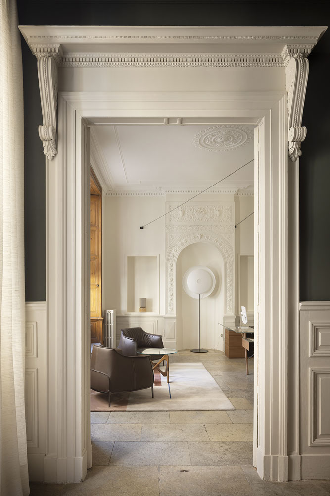 Bureaux direction, enfilade