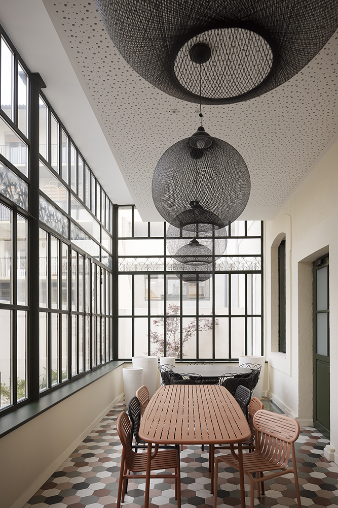 Siège Maison Chappaz, Béziers, orangerie